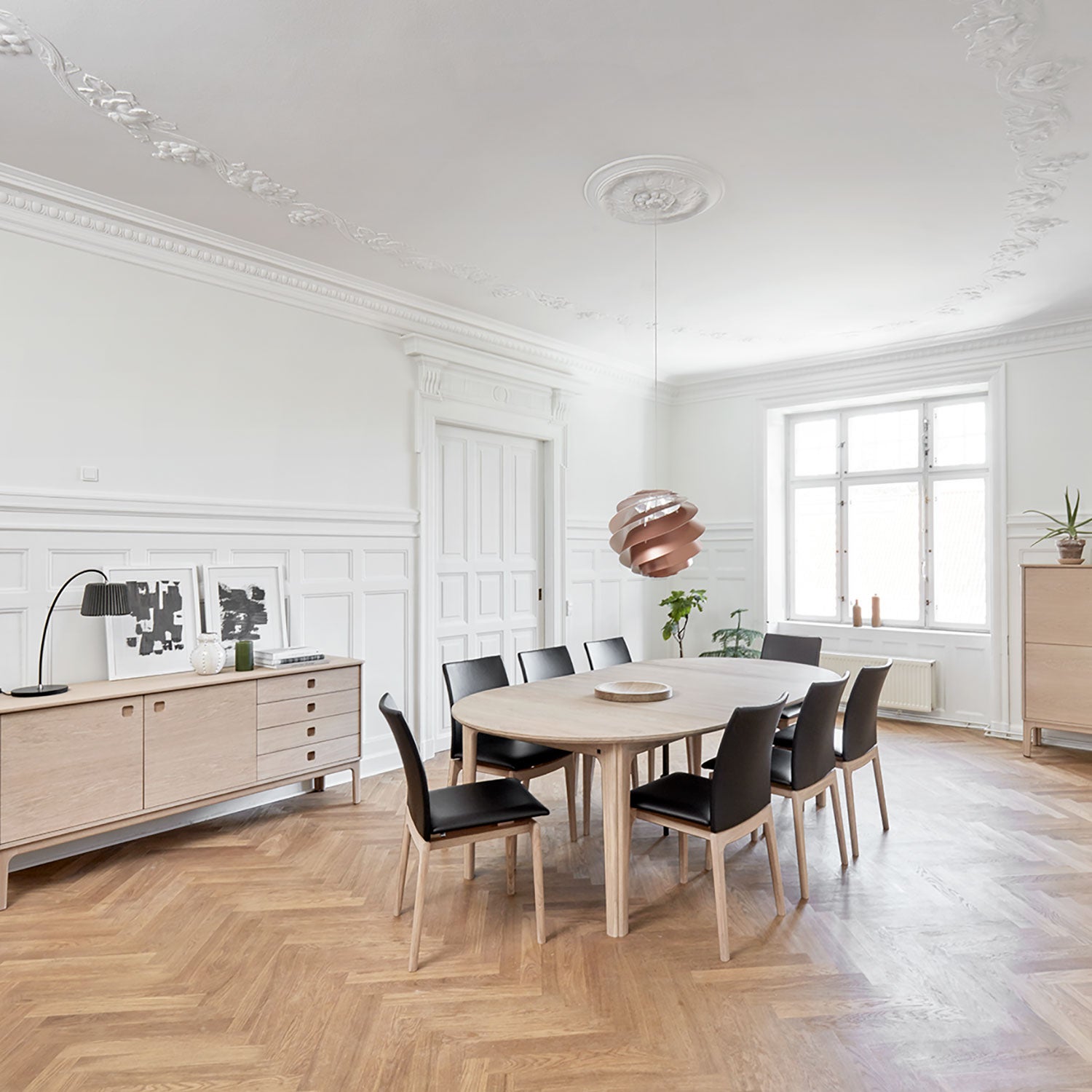 Sm302 Korkea Pähkinäpuinen Kaappi Luonnonöljy