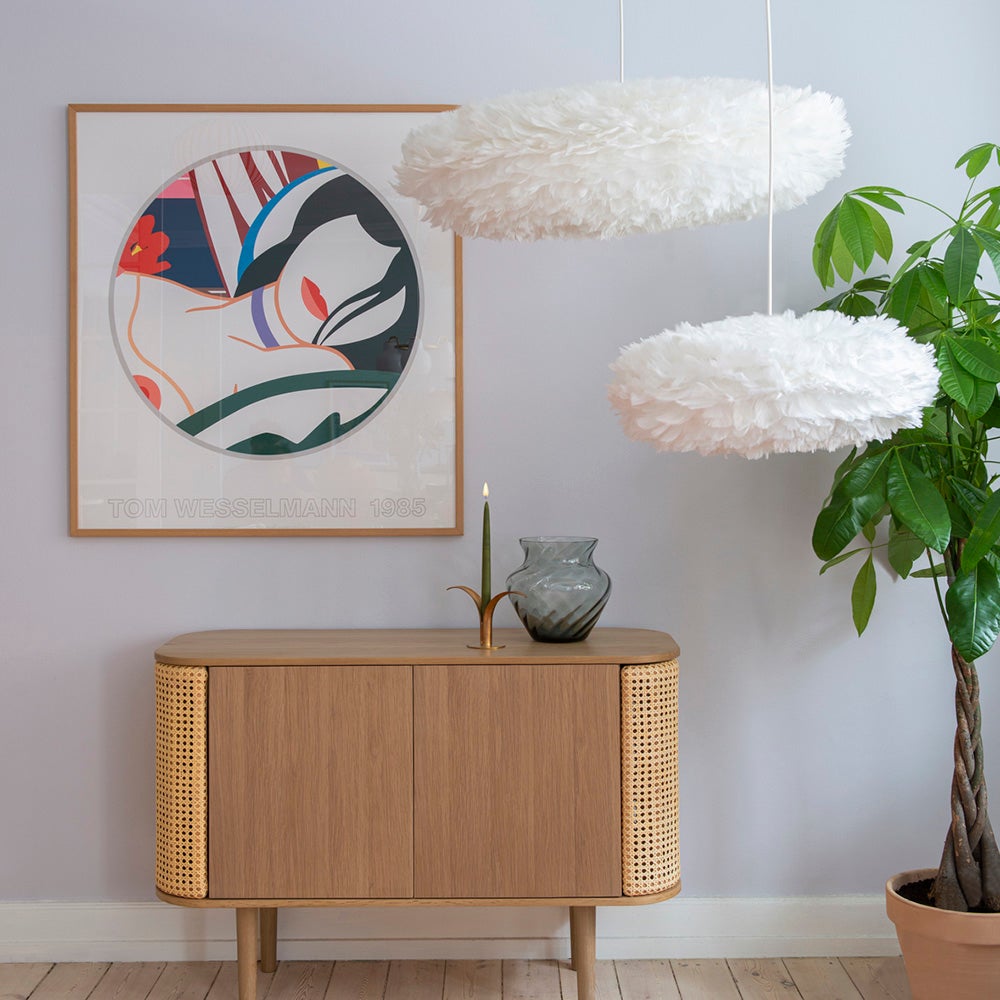 Eos Esther lampunvarjostin, Large Ø82 cm Light Blue