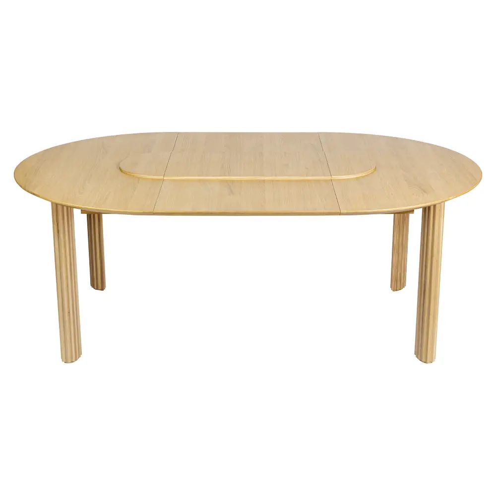 Comfort Circle Ruokapöytä jatkeella 132-202x132 Oak