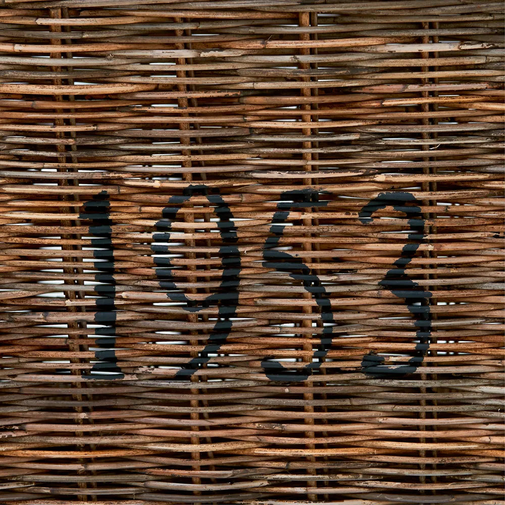  Maalaismainen rottinki rintakehä 90x40 cm