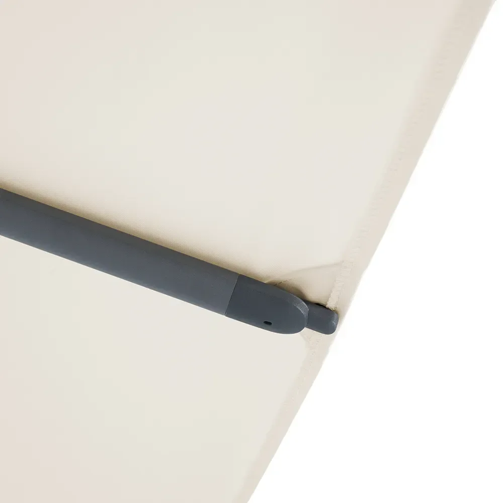 Twist parasoll 210x150 cm anthracite Cat.5 805 Walnut