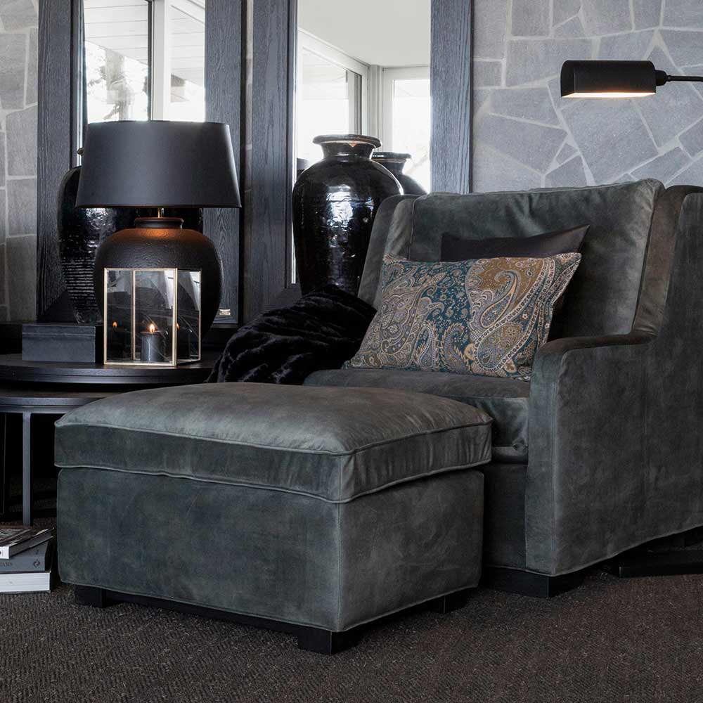 Dover nojatuoli True Grey Artwood