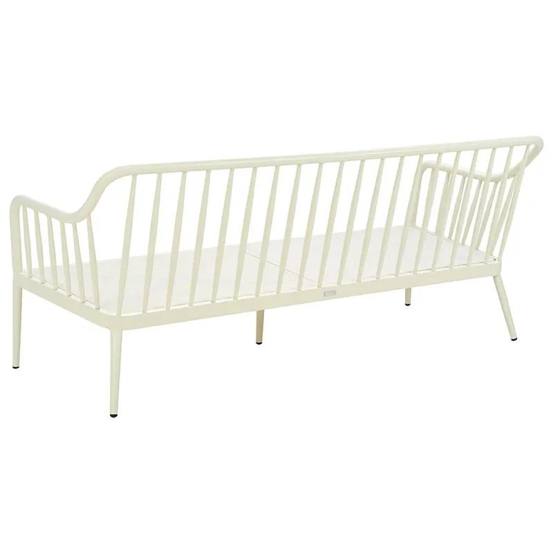 Coleville 3-paikkainen sohva  Pearl white / Dot beige