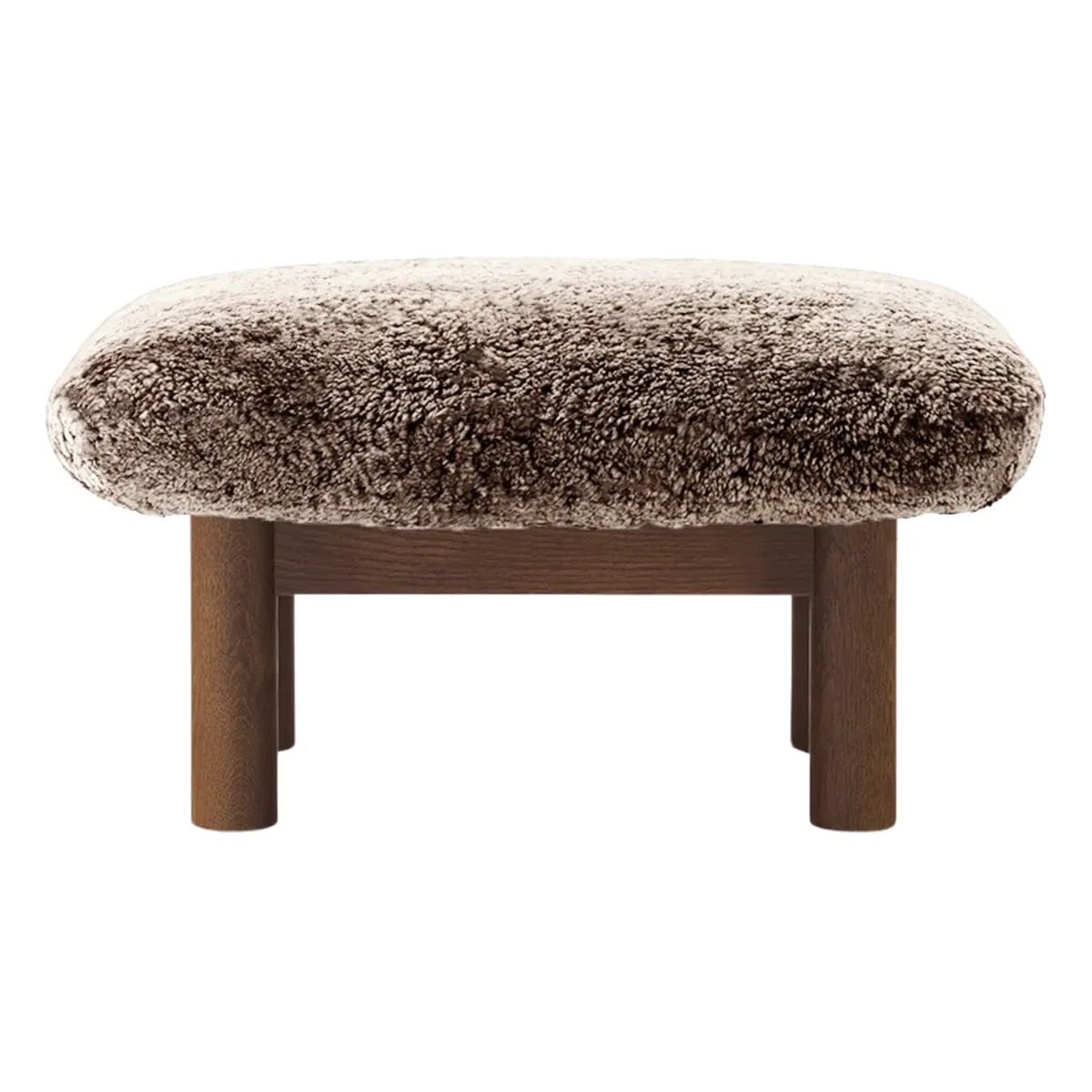 Brasilia jakkara tummaksi petsattu tammi, Sheepskin Nevotex Sahara