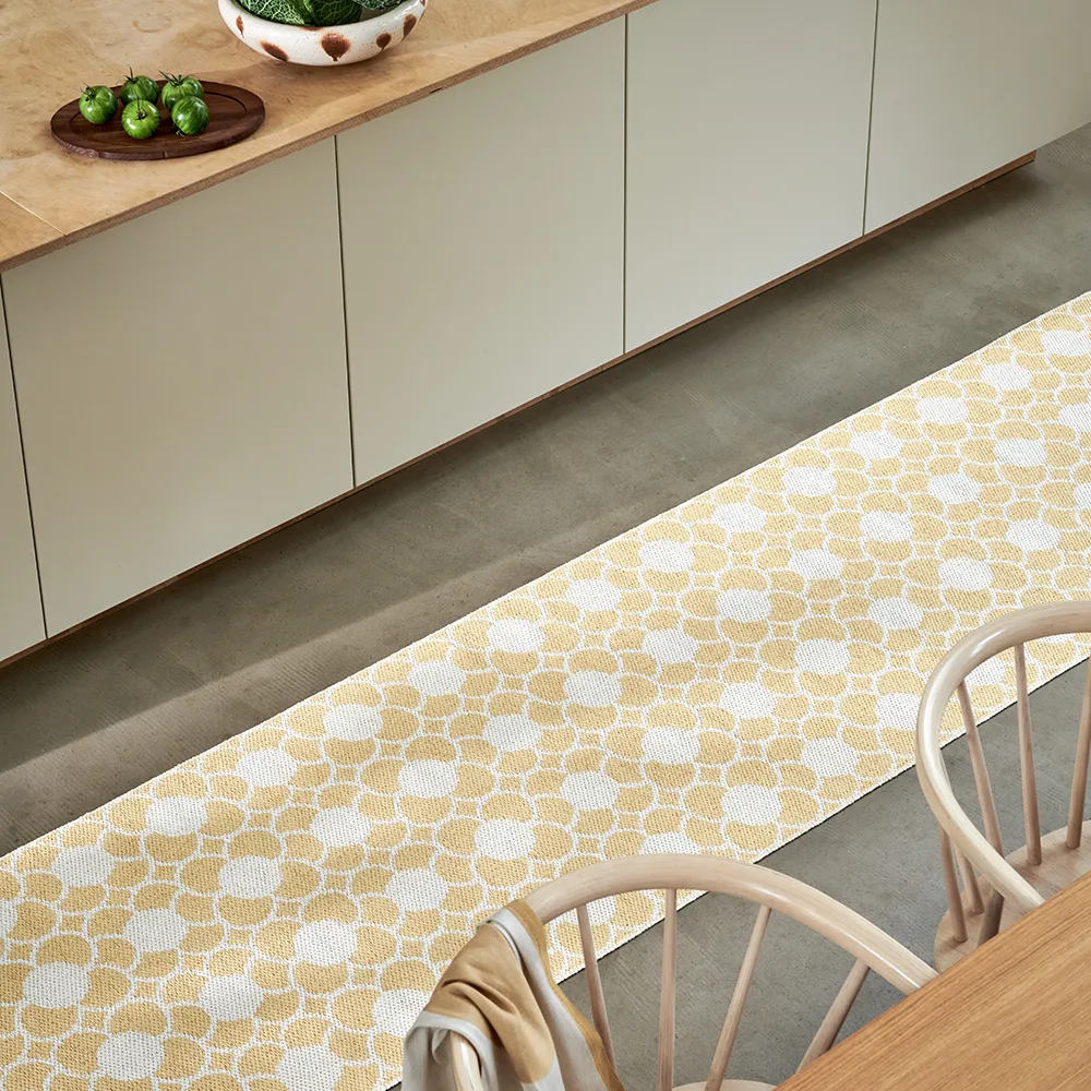 Anya matto Pale Yellow/Vanilla 70 x 300 cm