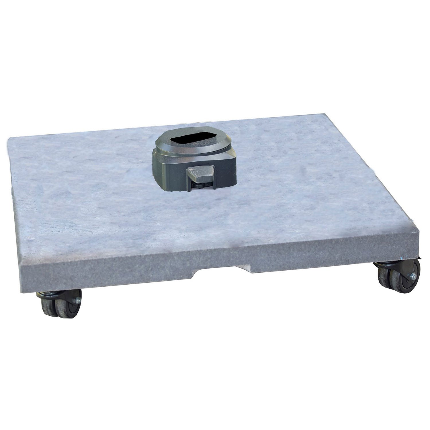 Aurinkovarjoteline pyörillä 100 kg