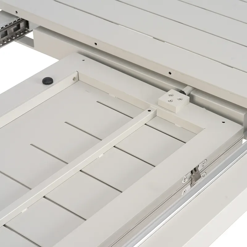 Lomma ruokapöytä 80x132-192 cm Light grey