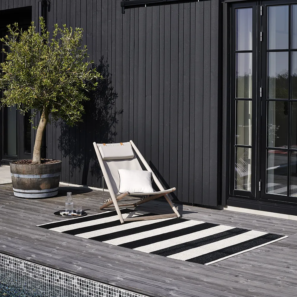 Bob matto Black/Vanilla 140 x 180 cm