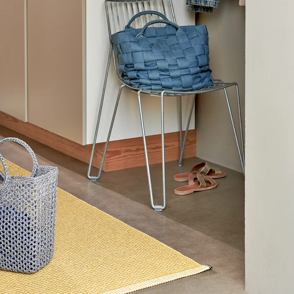 Mono matto Pale Yellow/ Mustard 140 x 200 cm