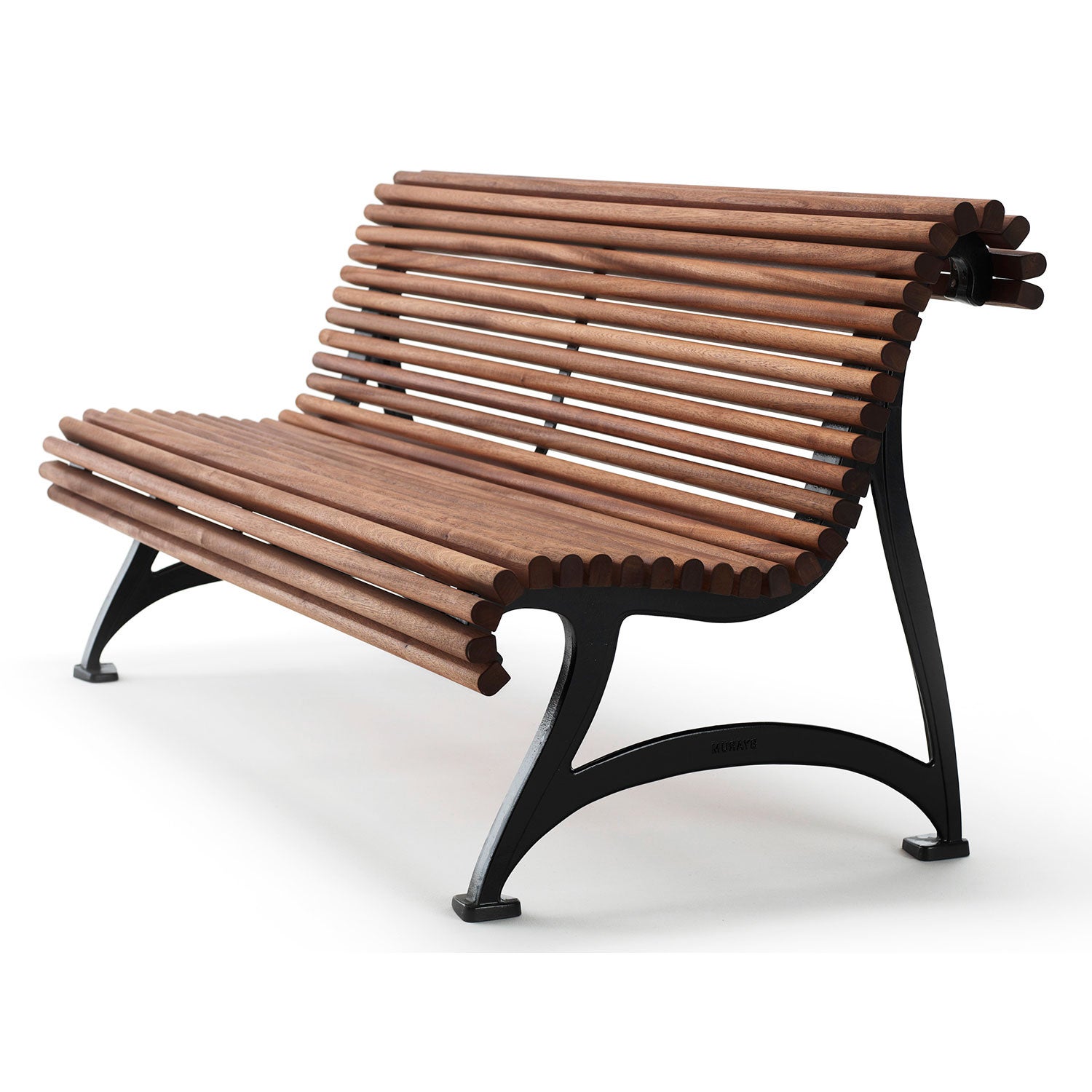 Jujol sohva musta öljytty mahonki