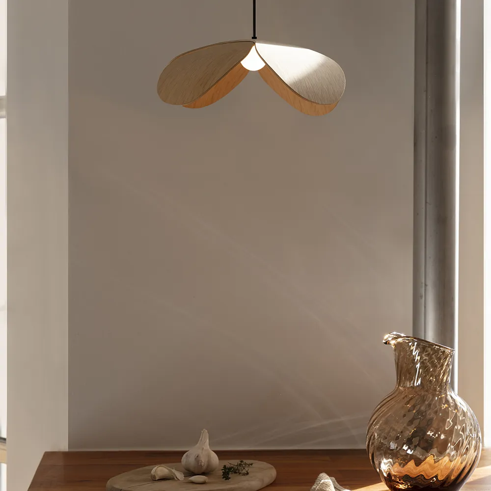 Lampunvarjostin Forget Me Not Large tammea