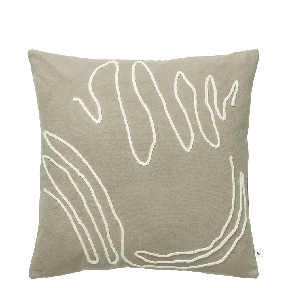 Jot Tyynyliina 50x50  - Elm Green