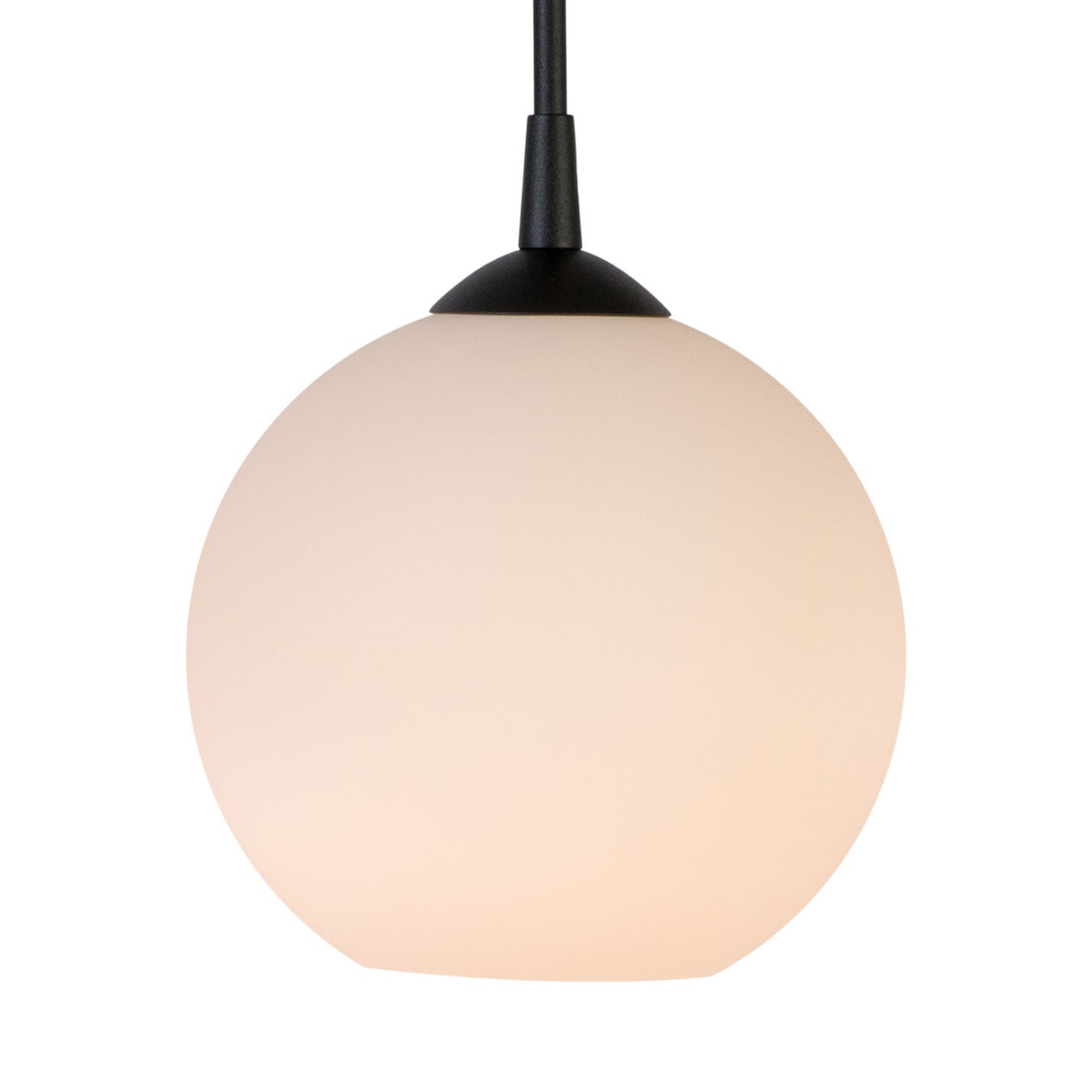 Capo riippuvalaisin D200 Svartstruktur / Opalglas