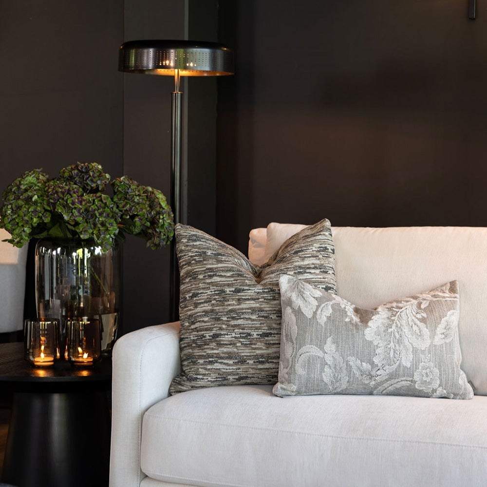 Reef-maljakko käsinpuhallettua lasia Ø28 cm Smoke Brown