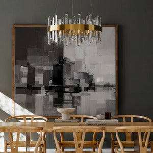 Triumph-kattovalaisin Ø60cm messinki/kirkas