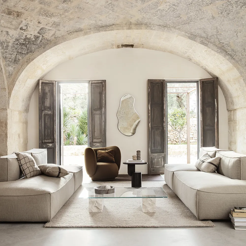 Pond Peili 110x63 cm Dark Chrome