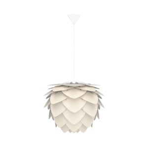 Aluvia lampunvarjostin Ø 59 cm Pearl White