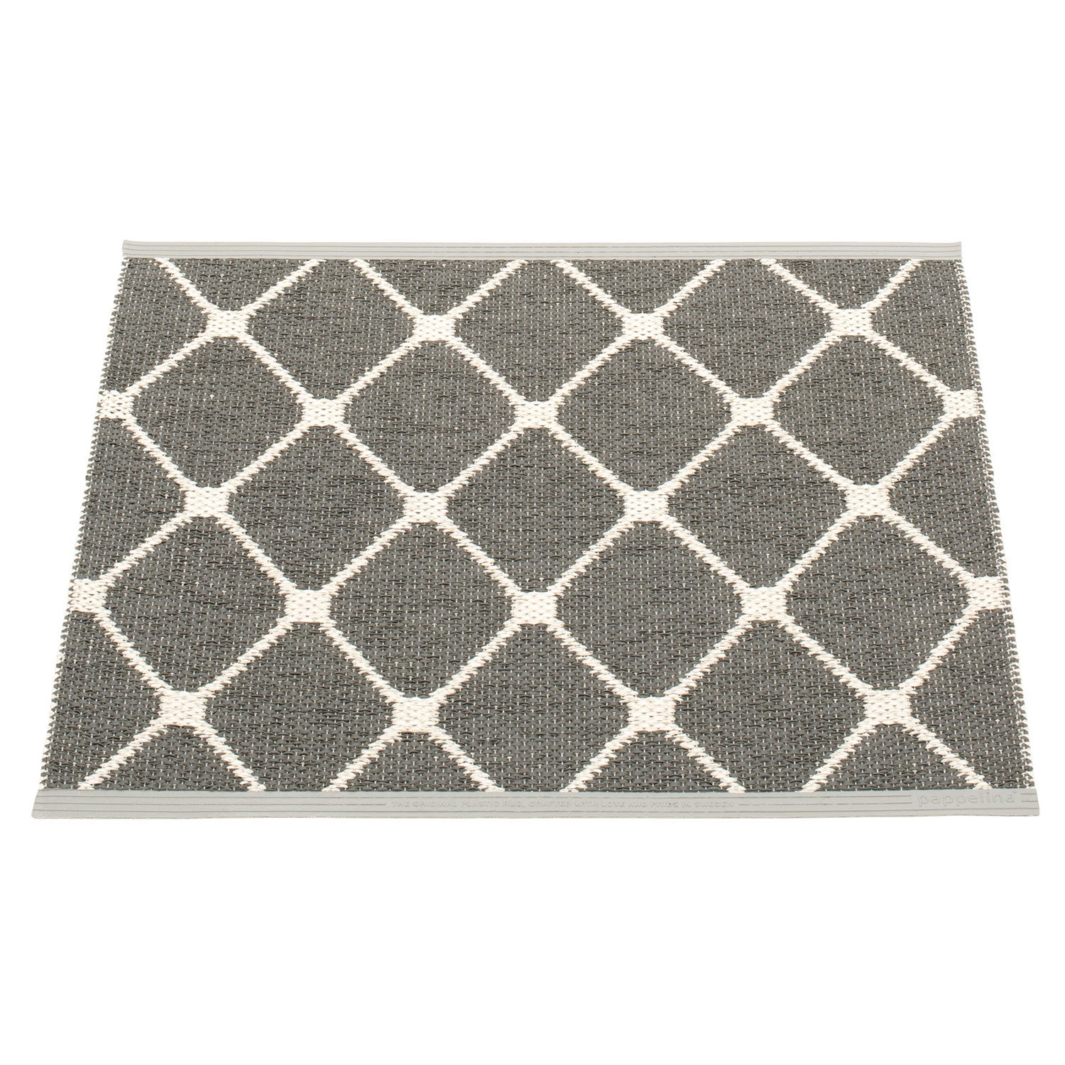 Re matto 70x60 cm charcoal / vanilla 