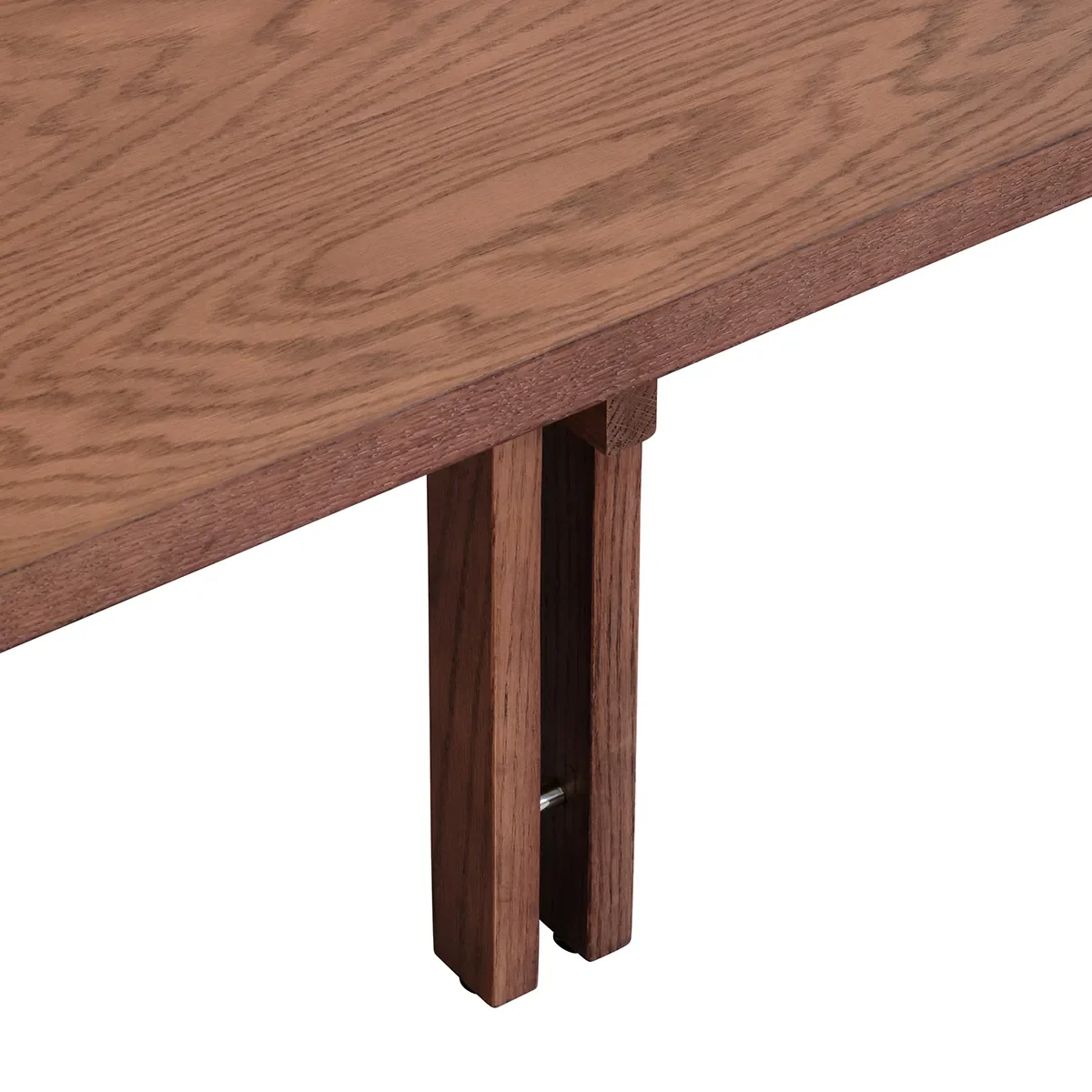 Sohvapöytä tammi 80x80 Plinth Classic Brown Oak