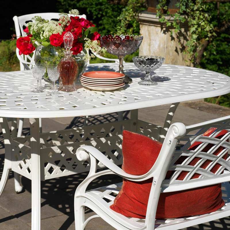 Arras käsinojallinen tuoli valkoinen Brafab