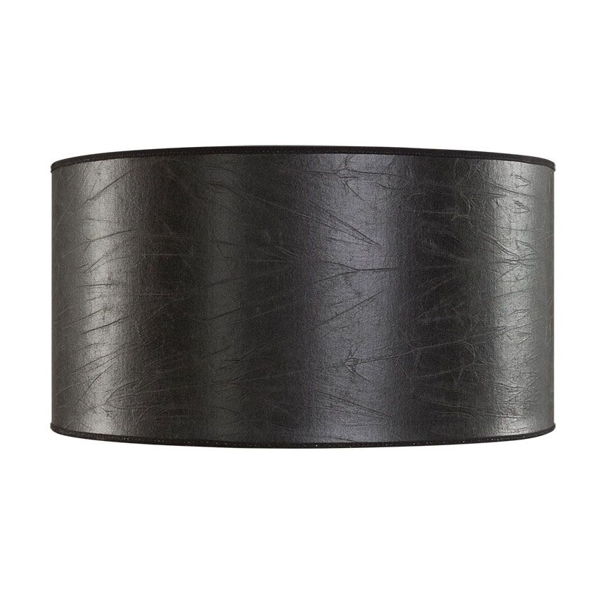 Artwood Lampunvarjostin Cylinder Medium Leather Black Artwood
