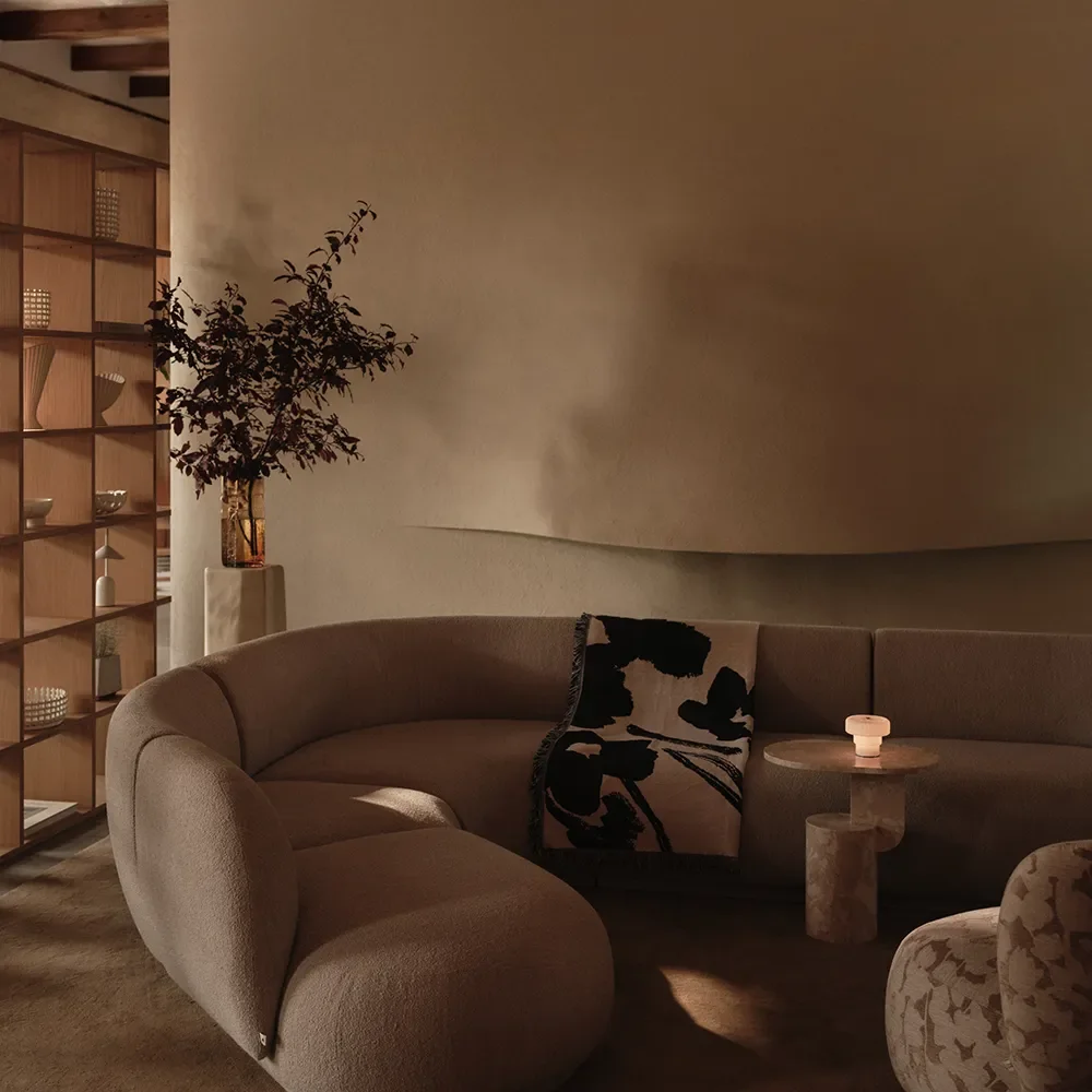 Suupuhallettu Kannettava Himmennettävä LED-Pöytälamppu Ripple