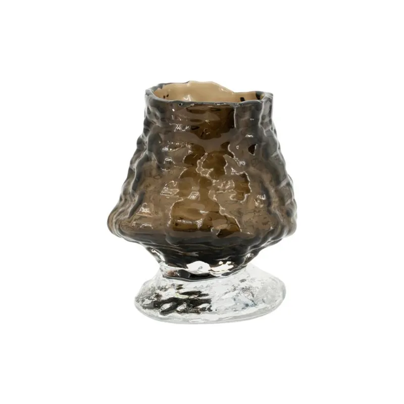 By-Boo, Melte small 14,5x14,5x15,5 cm Lasi Ruskea