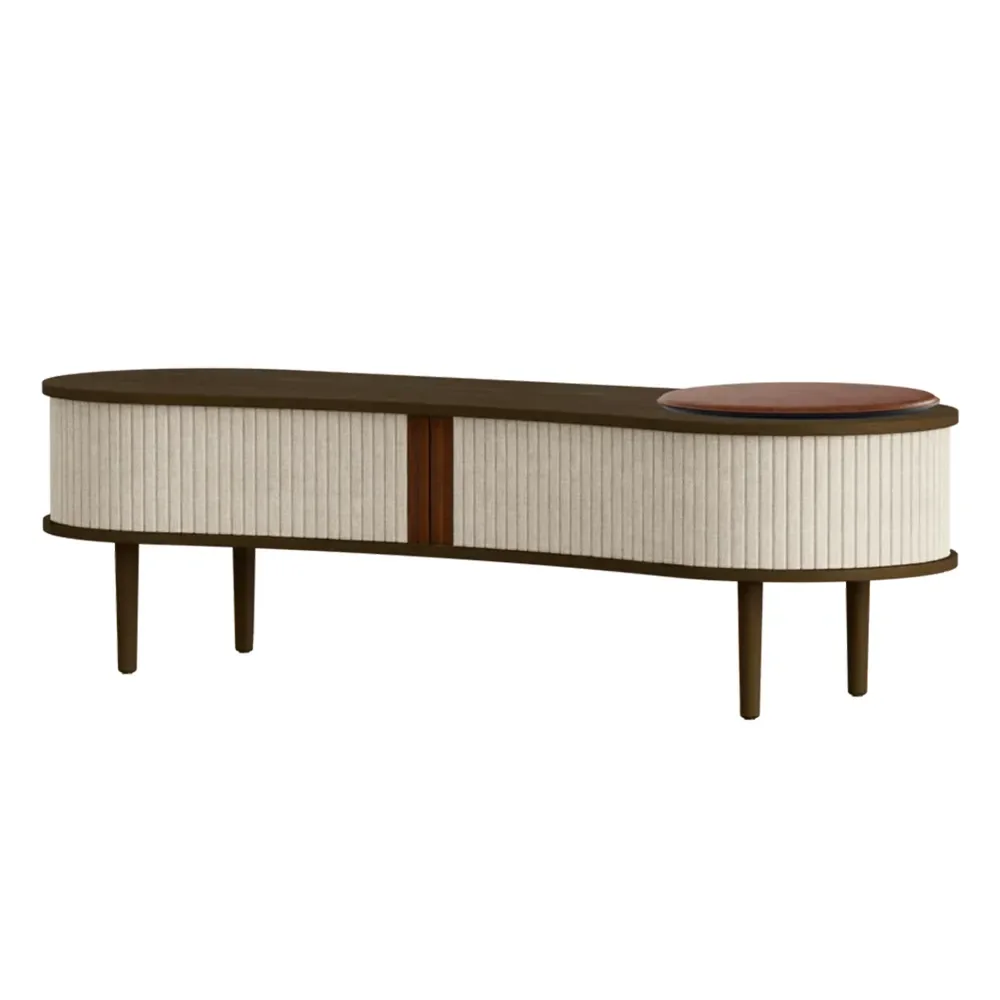 Audacious TV-taso, tumma tammi/White Sands