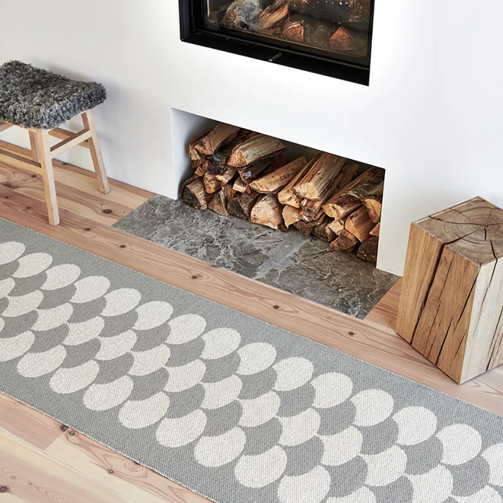 Poppy Linen / Vanilla matto 70 x 150 cm