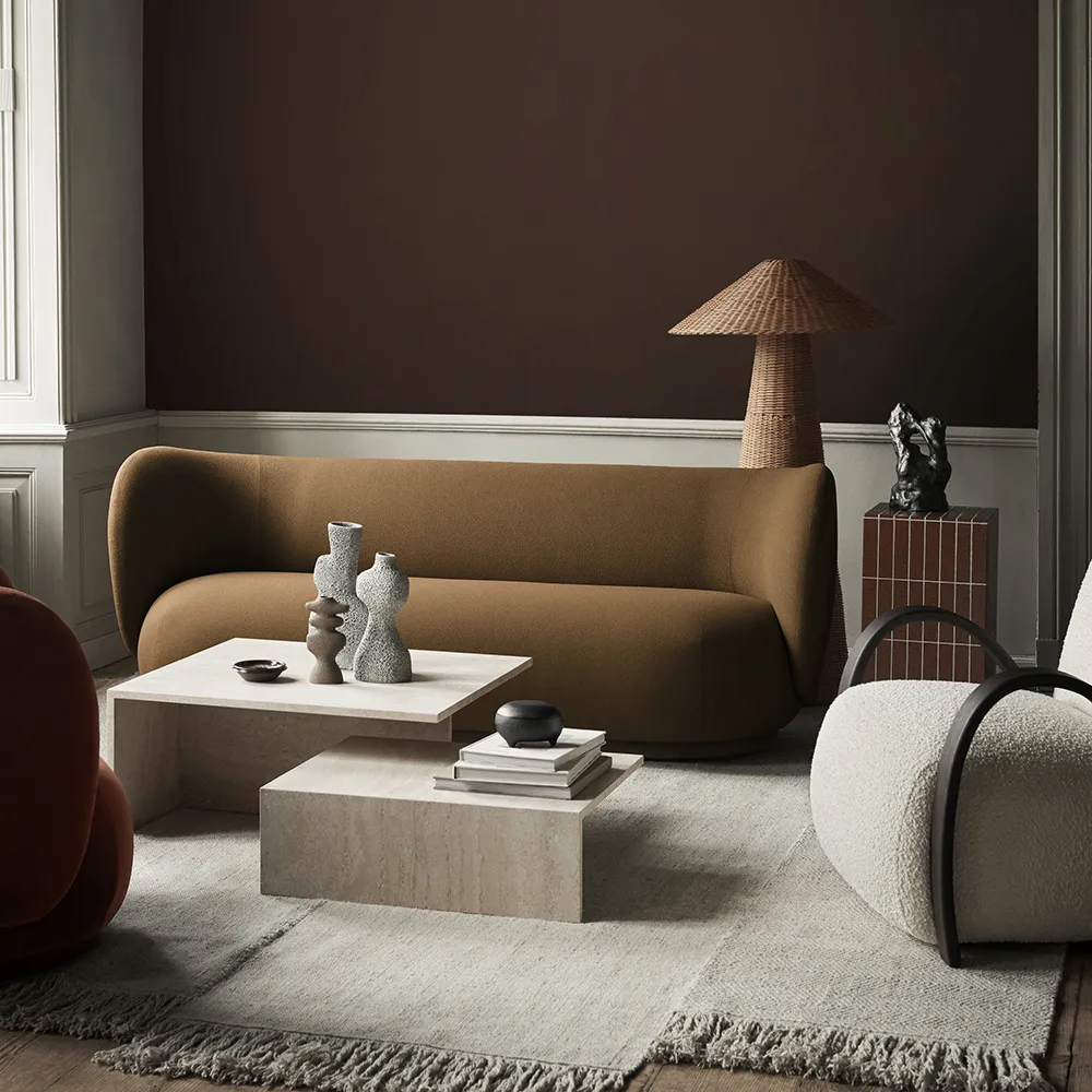 Pillar Pedestal - Brown