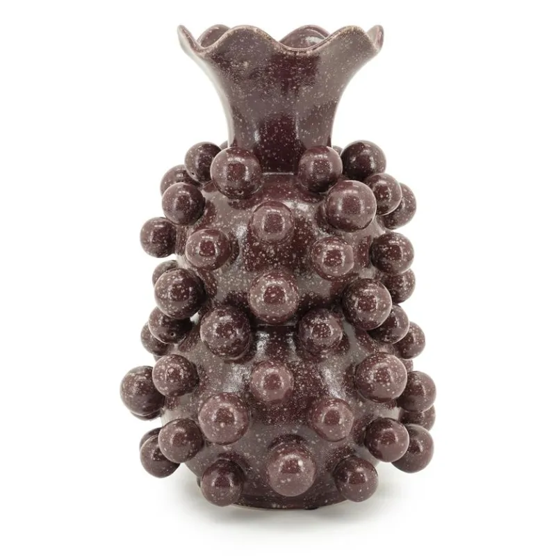 By-Boo, Vase Viro - burgundy 28,3x28,3x39,7 cm