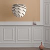 Aluvia Lampunvarjostin Ø40 cm Pearl White
