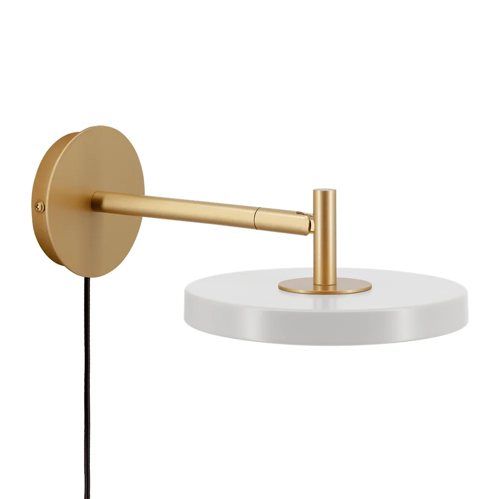 Asteria Wall Lyhyt seinävalaisin Ø15 cm Nuance Mist