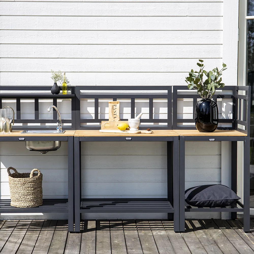 Meksiko Ulkokeittiö jossa on pesuallas