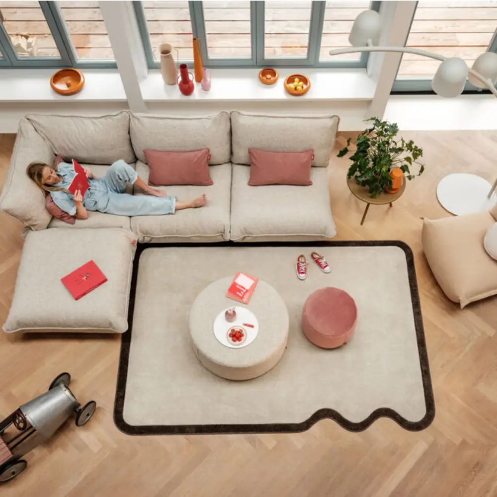 sumo rahi boucle recycled beige