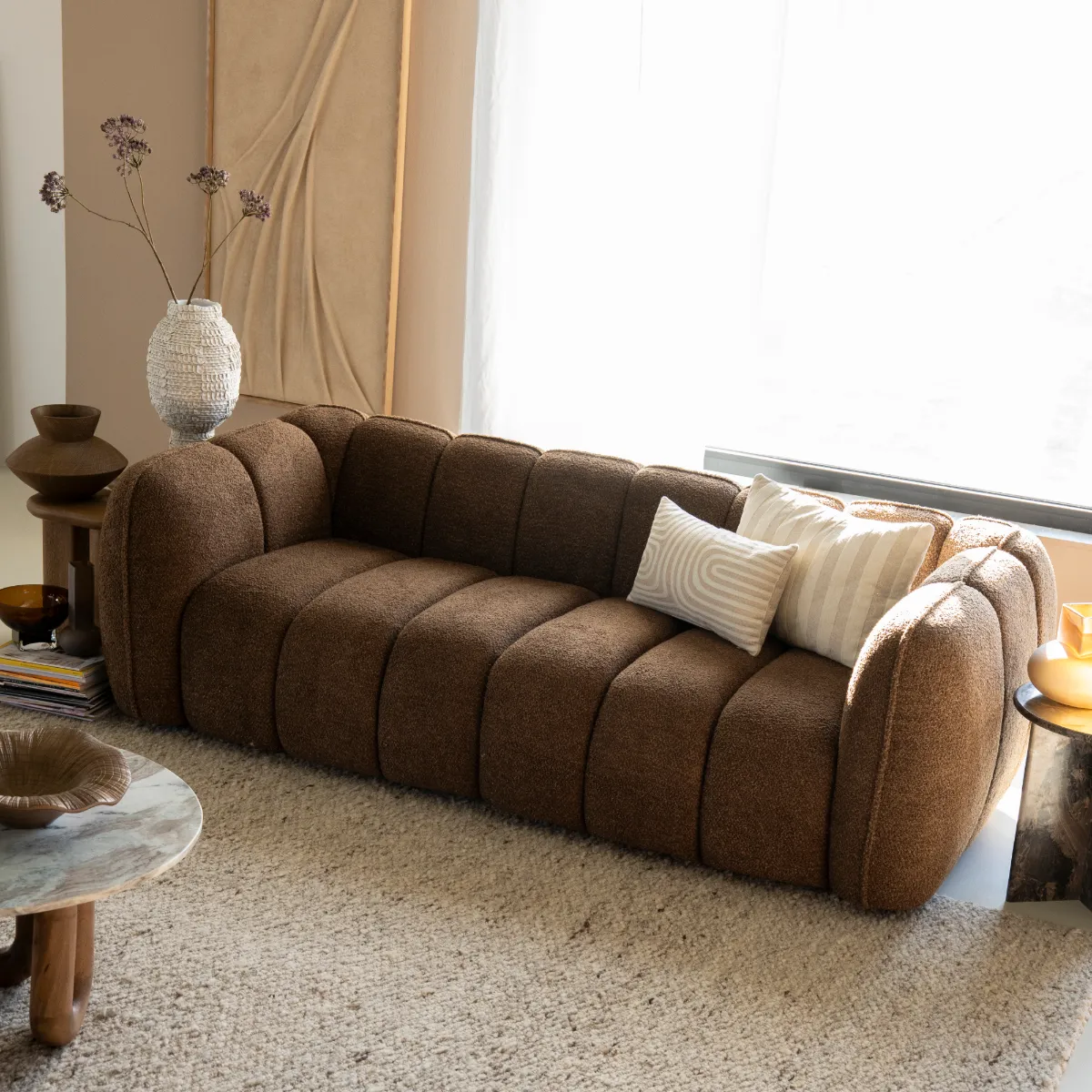 Matto Kalme 190x290 cm Brown