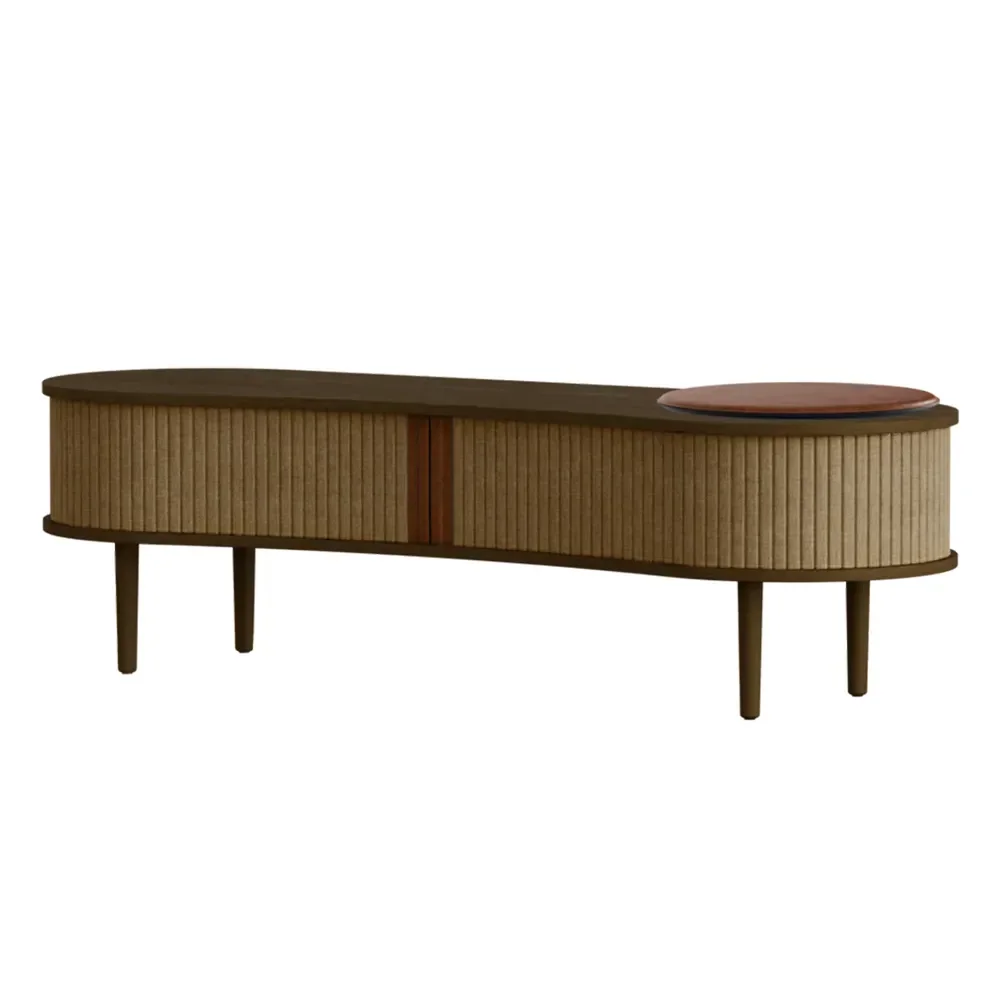 Audacious TV-taso, tumma tammi/Sugar Brown