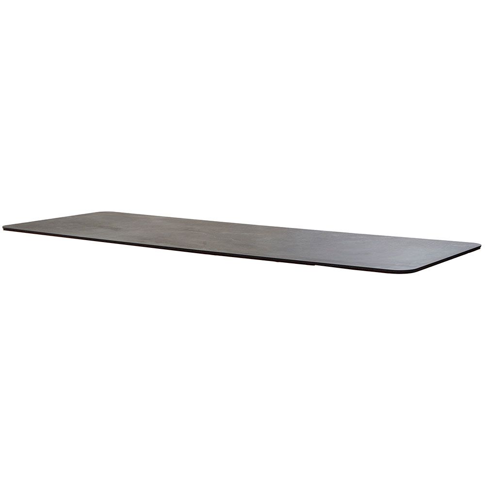 280x100 cm Pöytälevy Fossil musta 