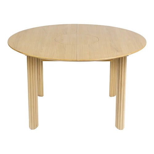 Comfort Circle Ruokapöytä jatkeella 132-202x132 Oak