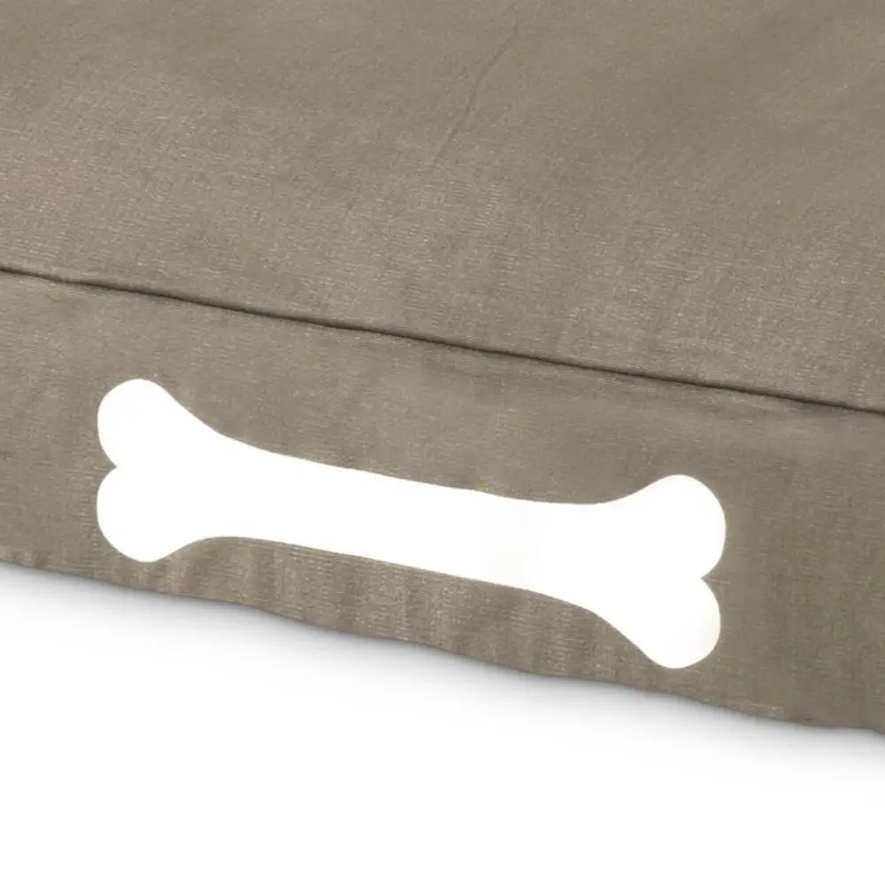 doggielounge L canvas Koiran sänky recycled taupe grey