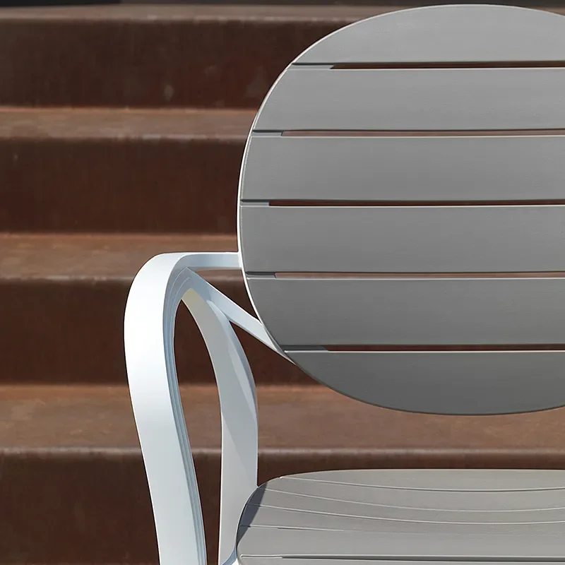 Palma nojatuoli  White - Tortora