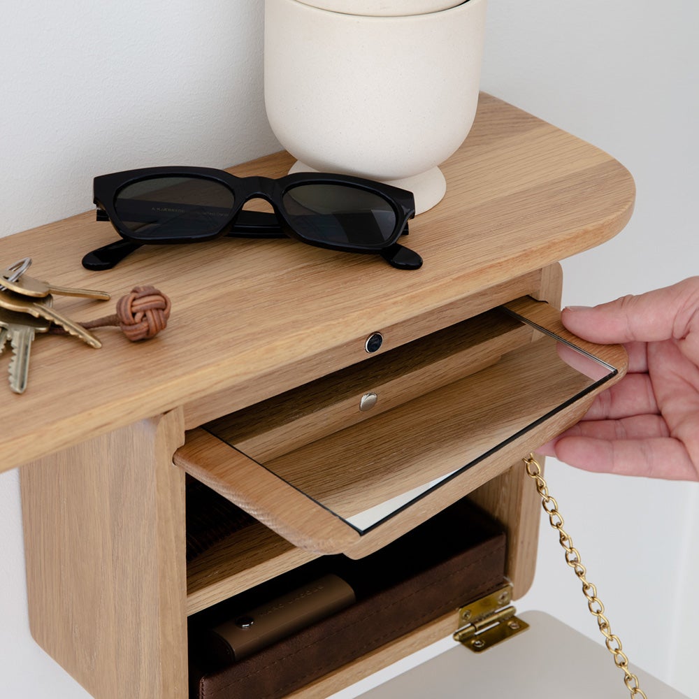 One More Look peili tammi/Forest Green