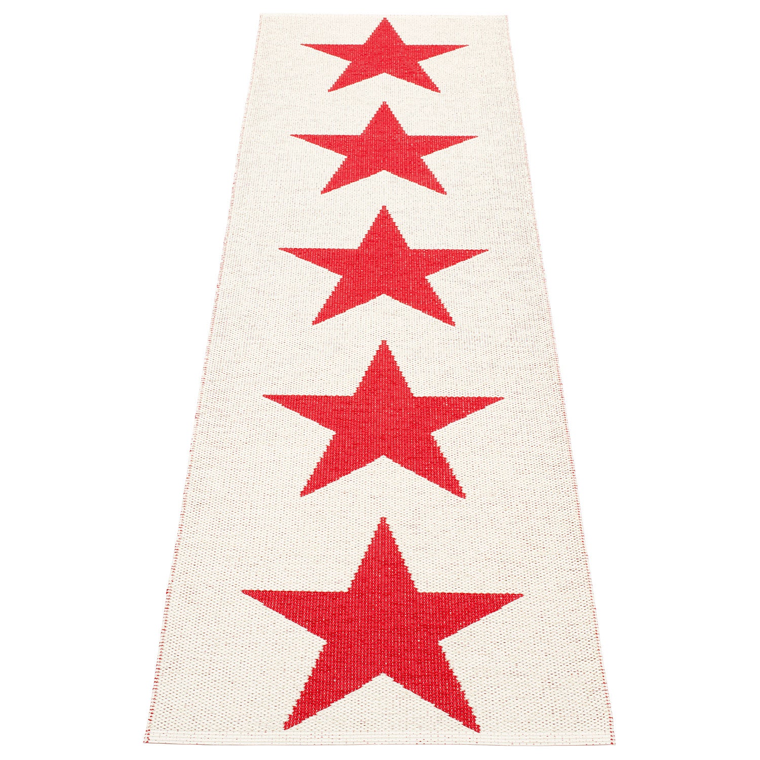 Viggo matto 70x250 cm one red / vanilla 