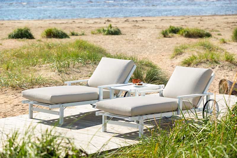 Waterproof Aurinkovuoteen pehmuste beige 