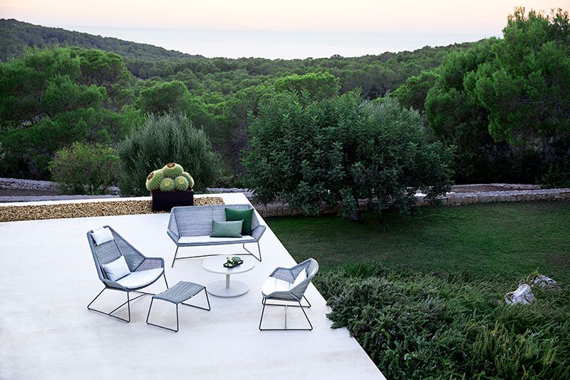 Breeze lepotuoli vaalean harmaa 