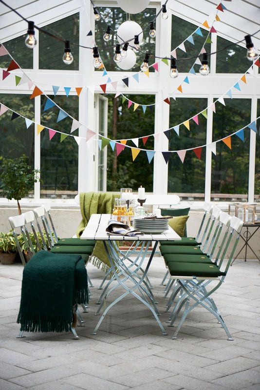 Puutarhapöytä 70 x 110 cm valkoinen tammi Grythyttan Stålmöbler 