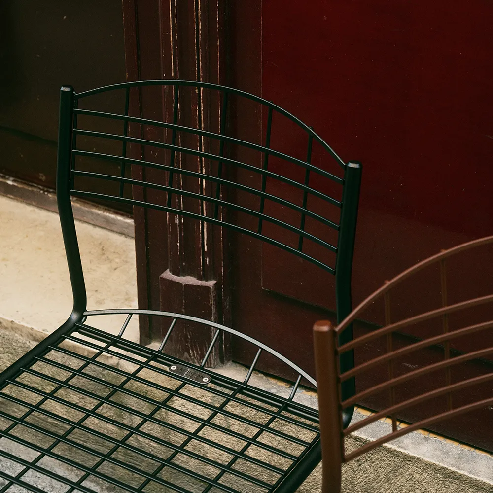 Tuoli High Tech Blue green