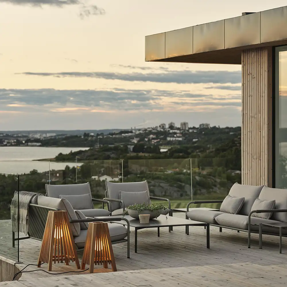 Brafab Lerberget nojatuoli vihreä/ash Brafab