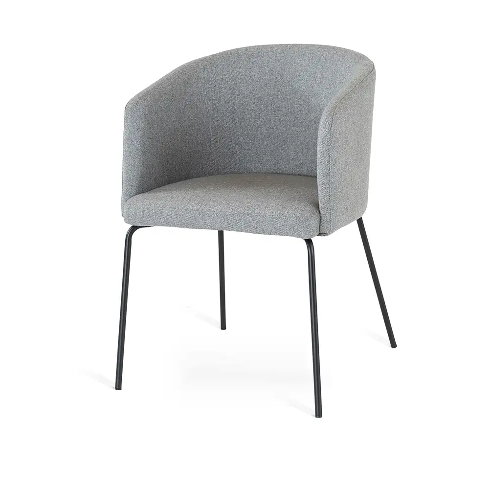 Fab Käsinojallinen tuoli Harmaa