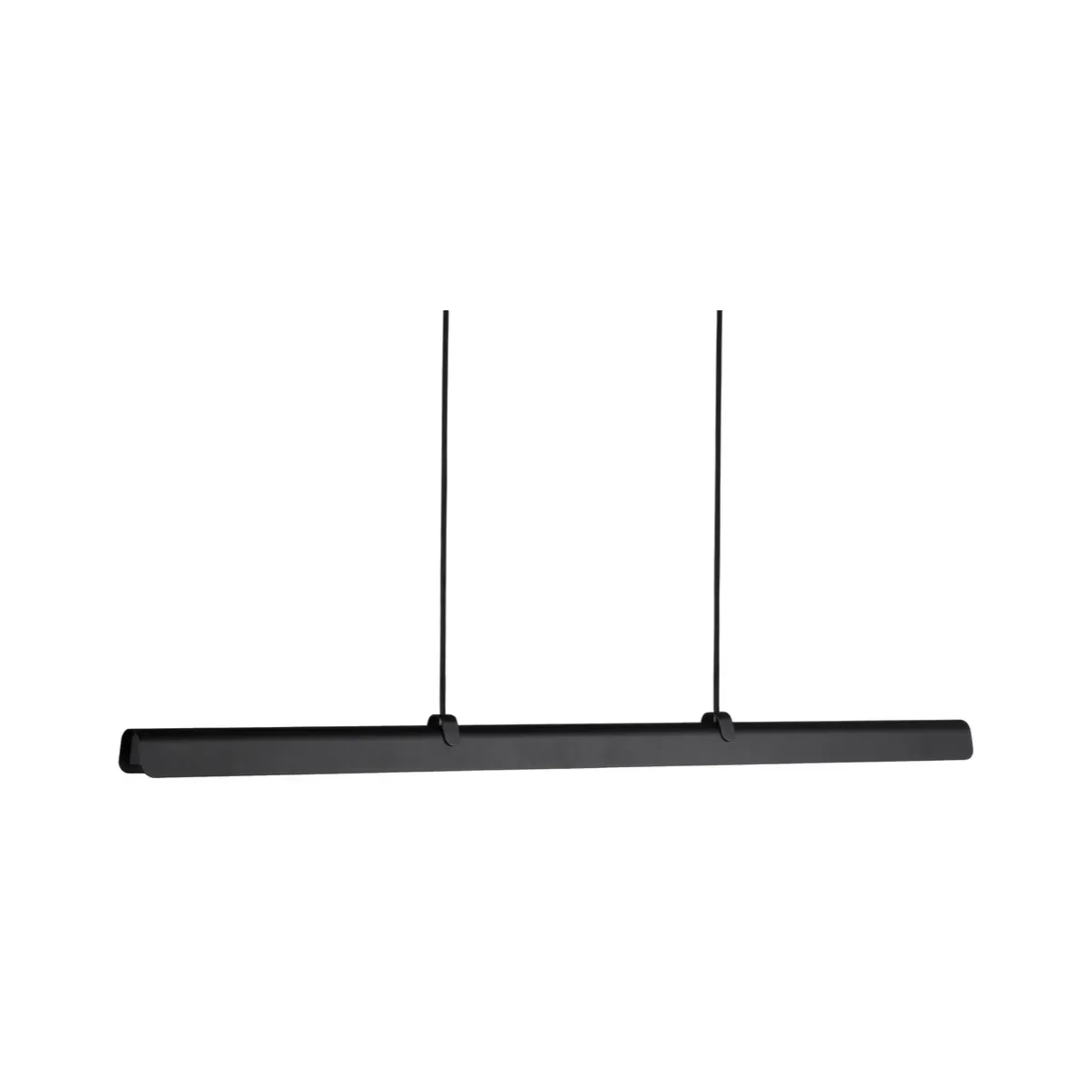 Fold linear G2 riippuvalaisin L118 cm metalli struktuurimusta